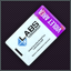 实验室钥匙卡·紫