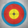 彩色靶纸
