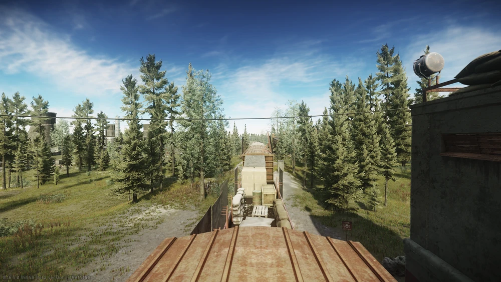 在火车顶上沿着火车离开 在火车顶上沿着火车离开