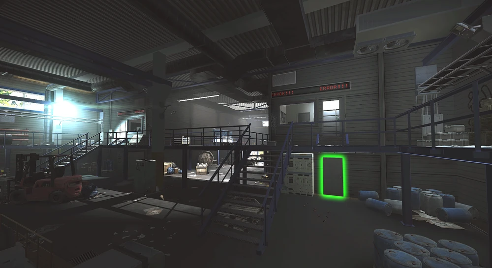 1号厂房的录制室 1号厂房的录制室