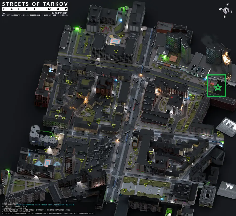 Klimov大街撤离点 Klimov大街撤离点