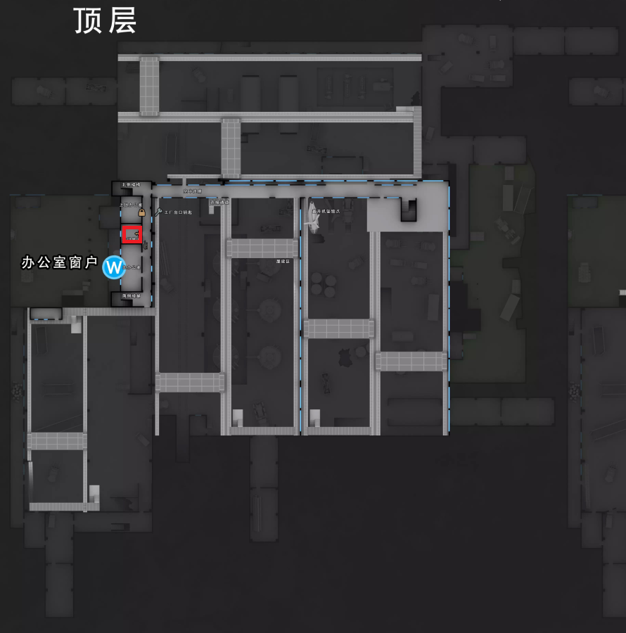 可以踢破门的房间位置 可以踢破门的房间位置