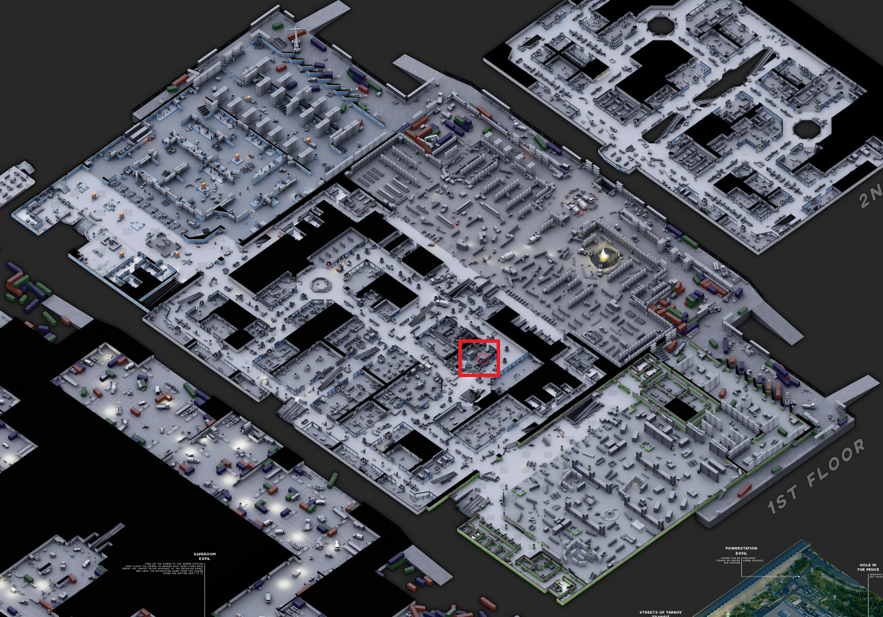 立交桥的Generic商店位置 立交桥的Generic商店位置