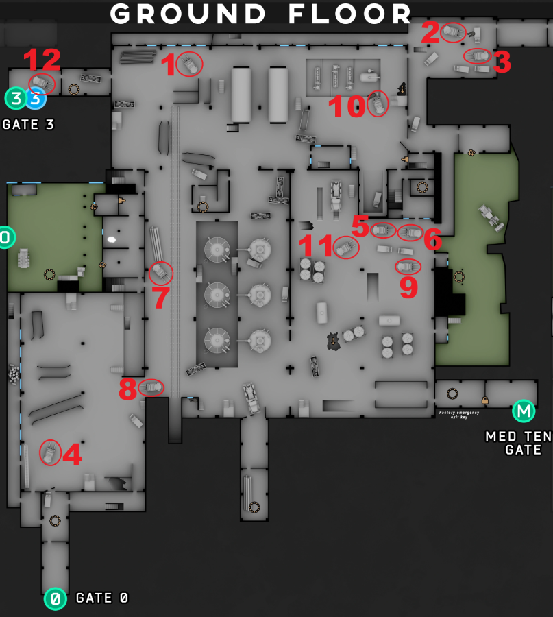 叉车位置 叉车位置