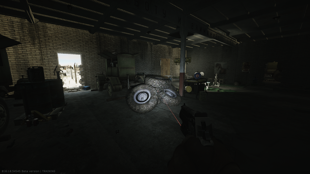 车库中的轮胎 车库中的轮胎