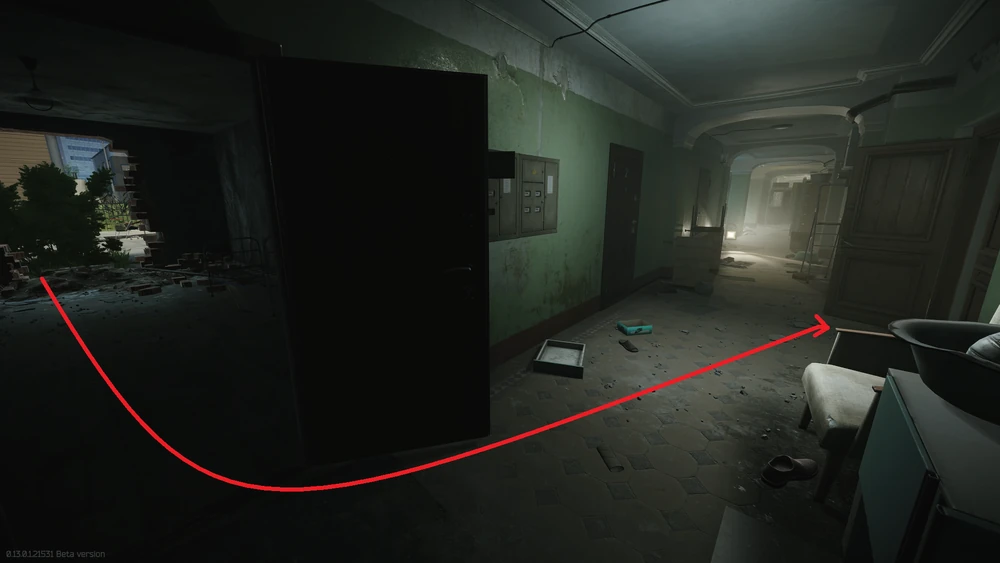 通往东楼梯 通往东楼梯