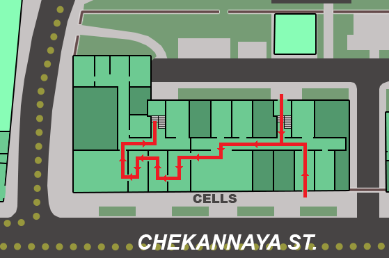前往公寓的路线 前往公寓的路线