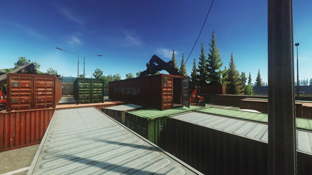 要打开的集装箱 要打开的集装箱