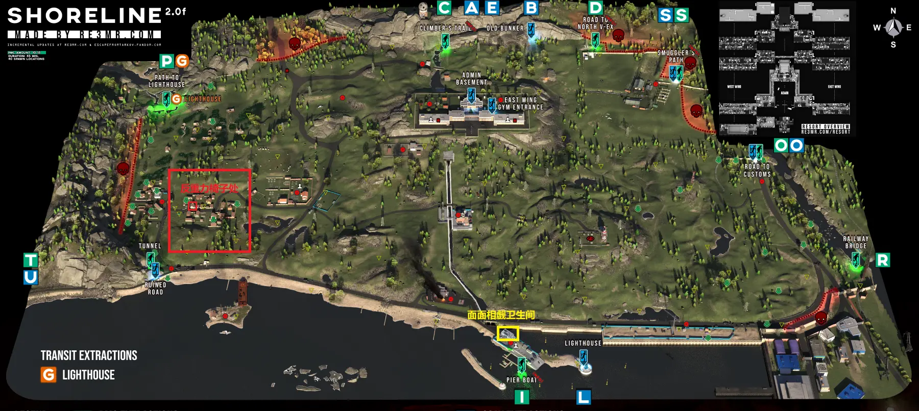 海岸线的安装位置 海岸线的安装位置