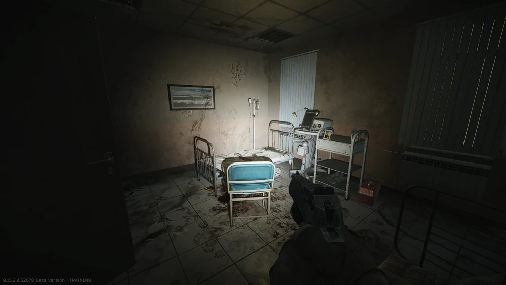 烧伤女孩病房处 烧伤女孩病房处