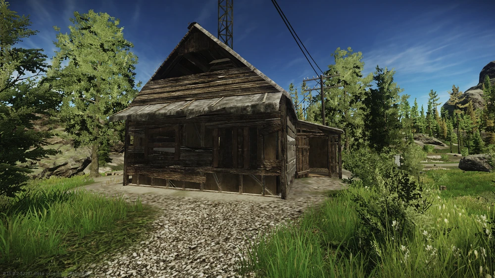 旧伐木场单层房子 旧伐木场单层房子