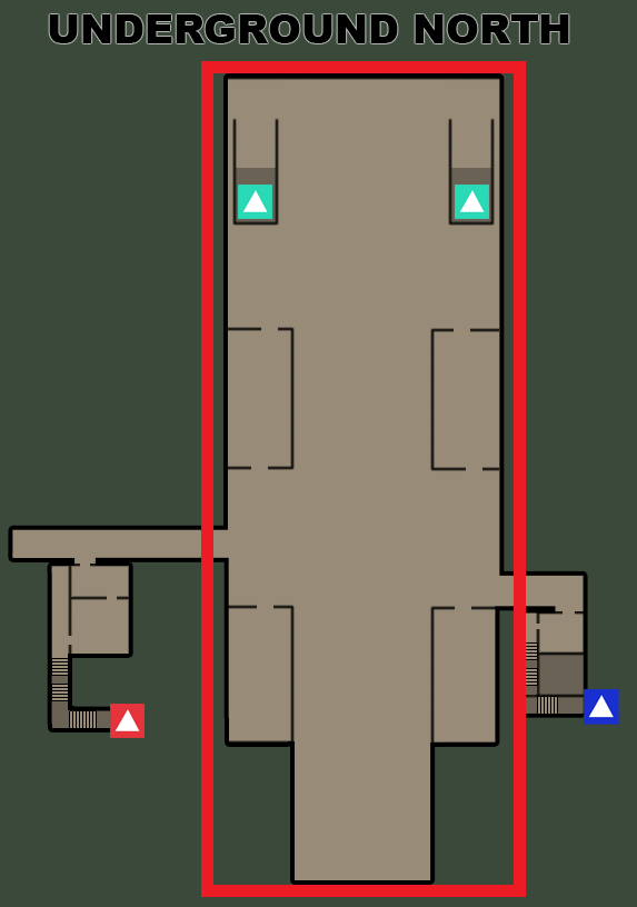 地下仓库内地图 地下仓库内地图