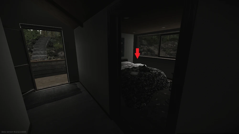 放有公文包的房间 放有公文包的房间