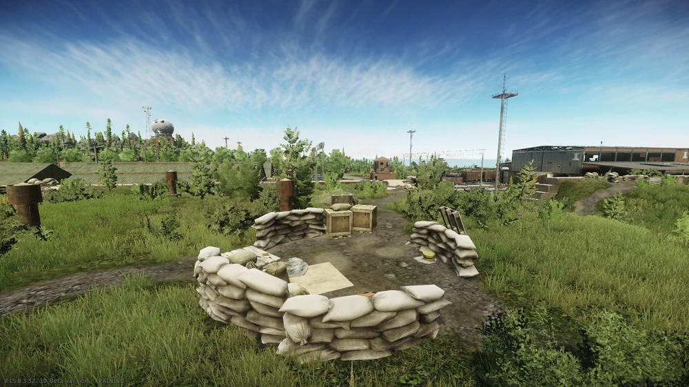 沙袋掩体 沙袋掩体