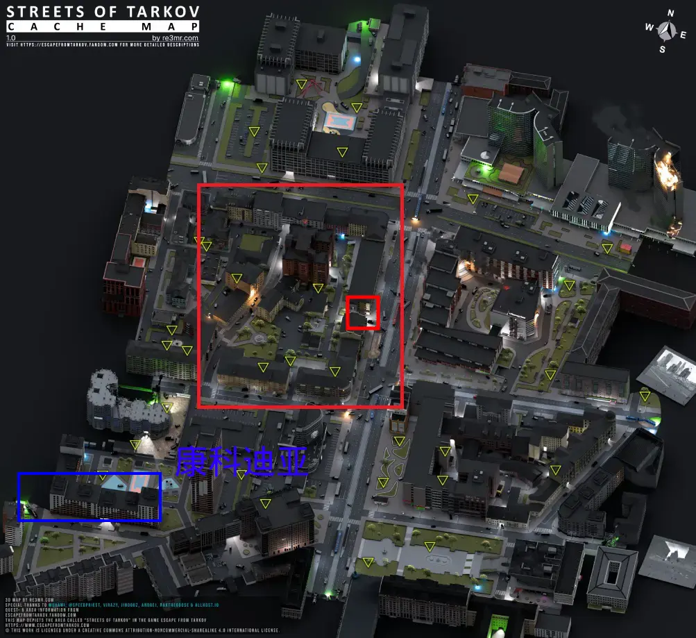 康科迪亚与Primorsky48号公寓位置 康科迪亚与Primorsky48号公寓位置