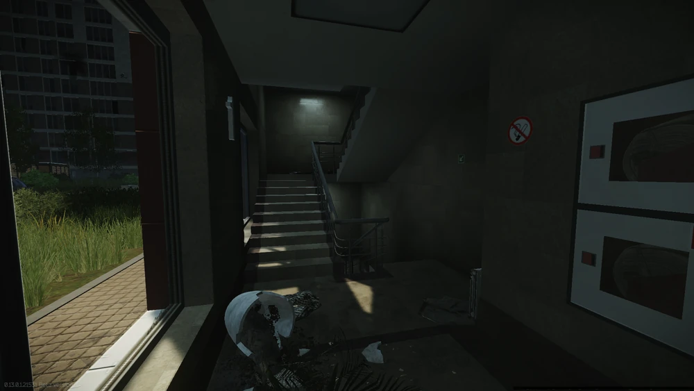 进入楼梯 进入楼梯