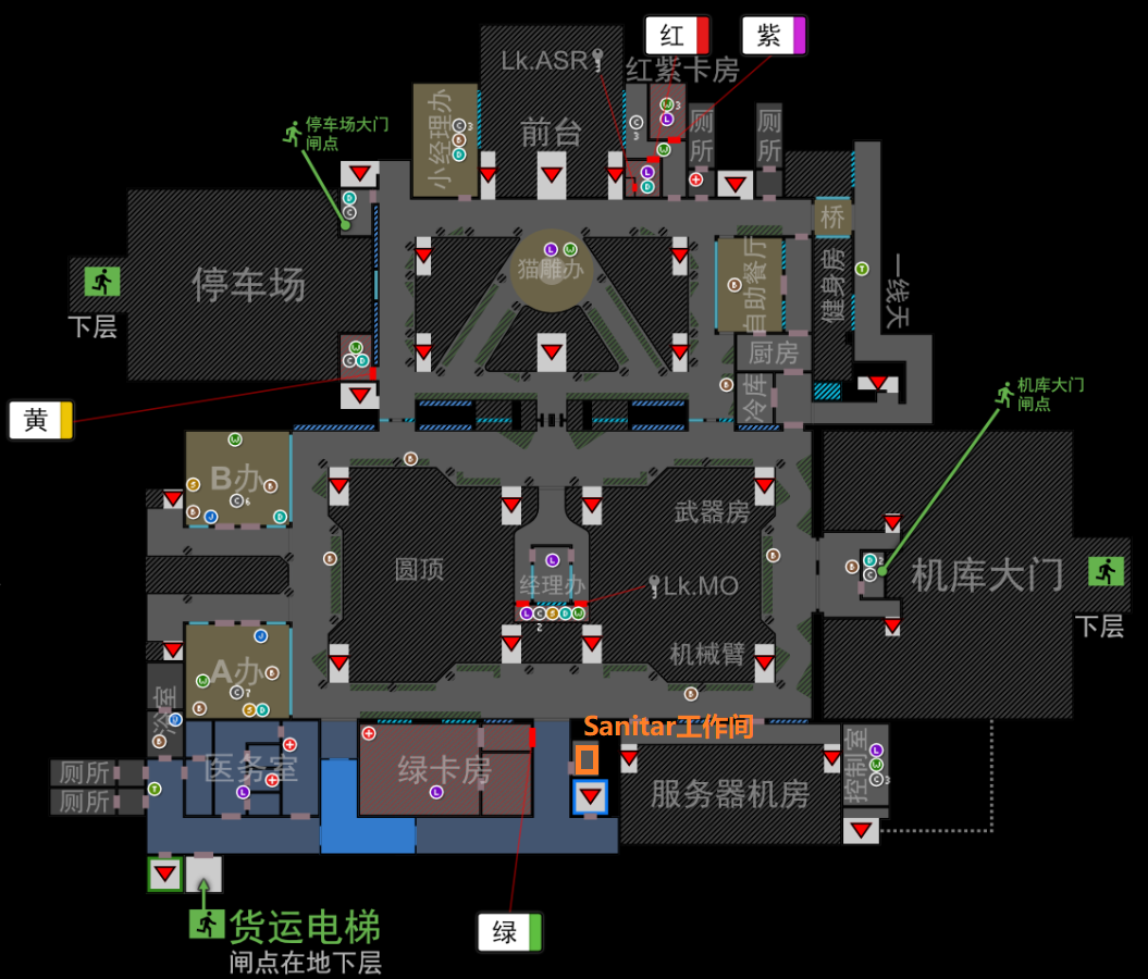 Sanitar工作间位置 Sanitar工作间位置