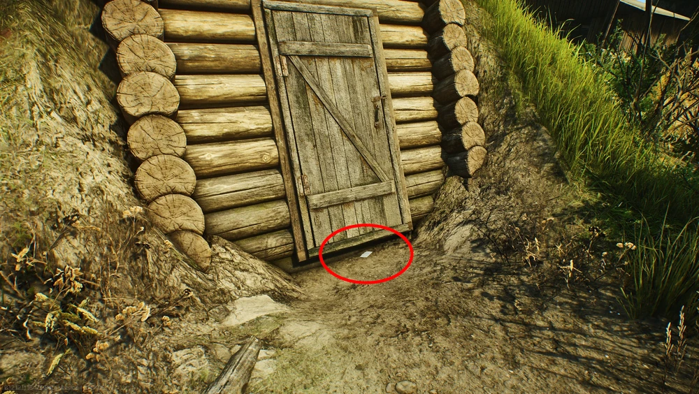 门前地上的信件 门前地上的信件