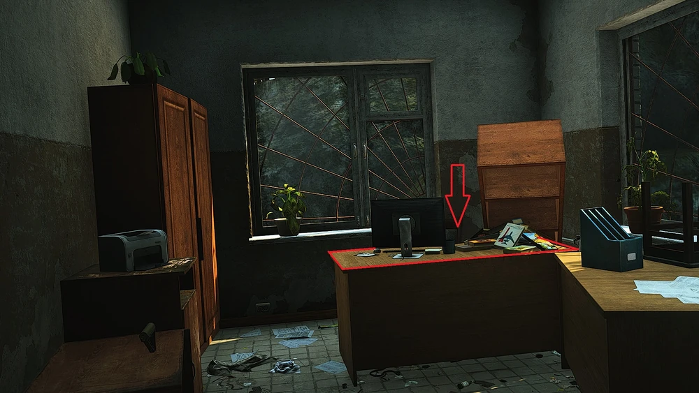 指挥官办公室内部 指挥官办公室内部