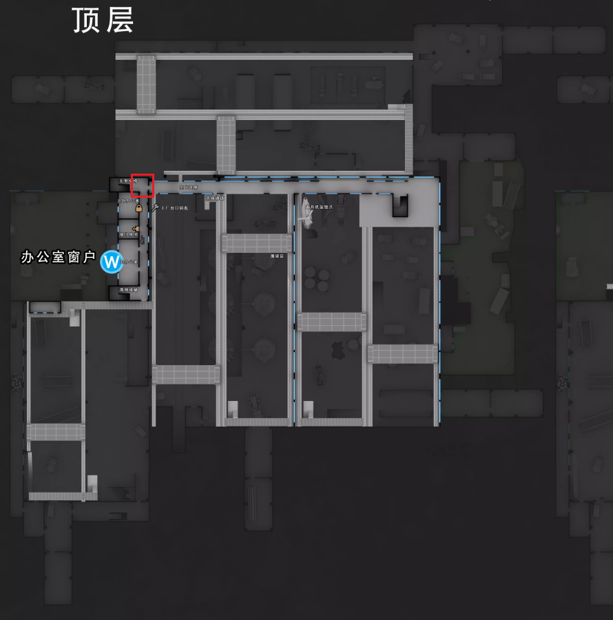 工厂的安置点位置