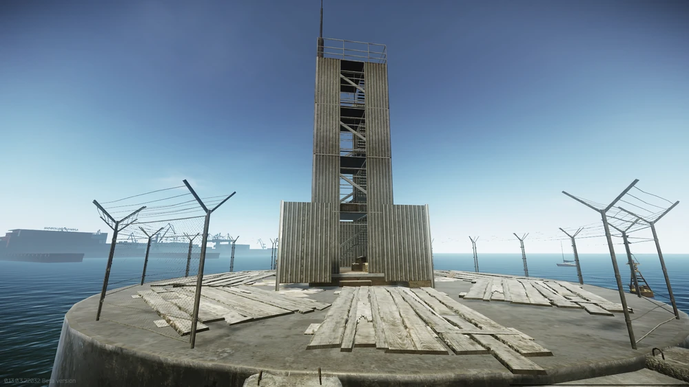 海岸线的安置点